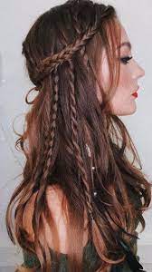 Best Half Up Half Down Frisuren Fur Den Alltag Zu Besonderen Anlassen New Site Braids For Long Hair Long Hair Styles Down Hairstyles