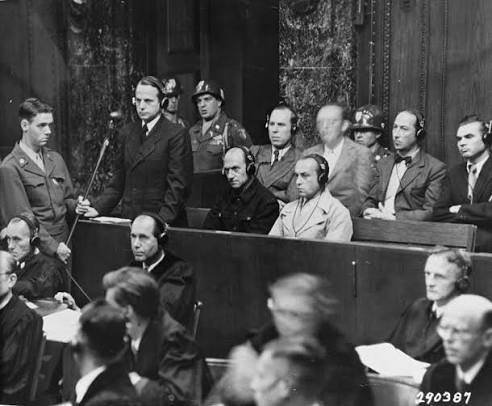 Otto Ohlendorf on trial | Holocaust Encyclopedia