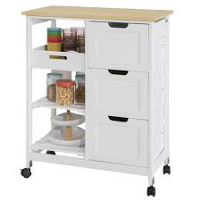 Plus, a cart makes it easier to set. Sobuy Fkw79 W Kitchen Trolley Cart Kitchen Storage Trolley With 3 Drawers And Removable Tray Buy Online In Angola At Angola Desertcart Com Productid 128475567