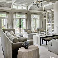 A City Family Finds Comfort In A New Suburban Home Furniture Arrangement Transitional Living Rooms Transitional House