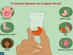 If you have had regular periods, and then suddenly stop getting your period, you may be pregnant. 6 Common Reasons For Lighter Periods Than Normal