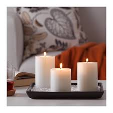 Ikea Us Furniture And Home Furnishings Block Candles Candles Candle Decor