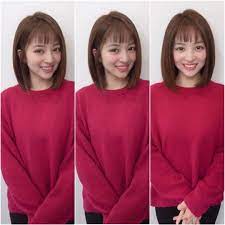 伊輪 ショート ボブ 小顔毛束cut 美容師 さんはinstagramを利用しています ナチュラル縮毛矯正で10倍かわいくなる 女子は髪型で10倍かわいくなります 季節やファッションに合わせたヘアstyle 僕にしかできないカット技術