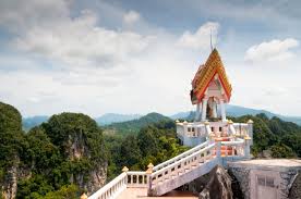 The 1,260-Step Staircase to Tiger Cave Temple in Krabi, Thailand