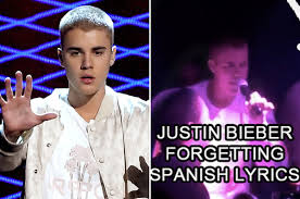 Spanish lyrics & english translation. Justin Bieber Forgot The Spanish Lyrics To His Song And Sang Blah Blah Blah Instead