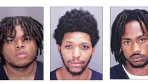 Four charged after chase in stolen vehicle