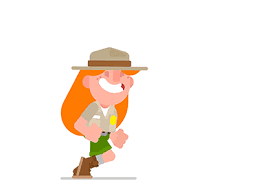 Park Ranger Run By Kurt Hartfelder For Duolingo On Dribbble Park Ranger Character Illustration Vector Art