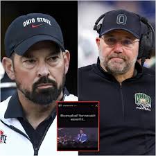 Ryan Day did not stay silent. In just FIVE WORDS, he delivered a sharp  rebuke to Ohio Bobcats head coach Tim Albin, whose callous comments mocked  the passing of Charlie Kirk. To