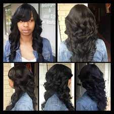 Full Quick Weave With No Hair Out Long Hair Styles Weave Bob Hairstyles Hair