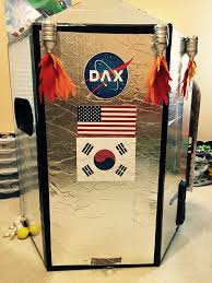 One day at work we have received a delivery of some items in two large boxes so i have decided to make a spaceship for my friend's little boy and took the empty boxes home. Homemade Cardboard Rocket Ship 9 Steps With Pictures Instructables