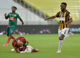 الشوط الأول من مباراة الأهلي والاتحاد. Ø§ÙƒØªÙ…Ù„ Ø§Ù„Ø§ØªØ­Ø§Ø¯ ÙØ­Ù‚Ù‚ Ø§Ù„Ø§Ù†ØªØµØ§Ø± Ø¹Ù„Ù‰ Ø§Ù„Ø§ØªÙØ§Ù‚ Ø§Ù„Ù…Ø¯ÙŠÙ†Ø©