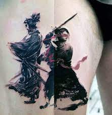 Maybe you would like to learn more about one of these? 100 Brush Stroke Tattoo Designs For Men Painted Ideas Brush Stroke Tattoo Tattoo Designs Men Brush Tattoo