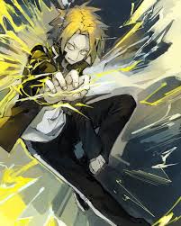 Maybe you would like to learn more about one of these? Denki Kaminari On Instagram Ready To Rumble Open Rp Admin Credits To Artist Myheroacademia Boku Boku No Hero Academia Anime Hero
