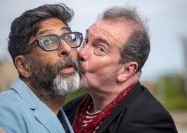 After over two decades of simmering sexual tension, Navid & Boabby finally  hook up