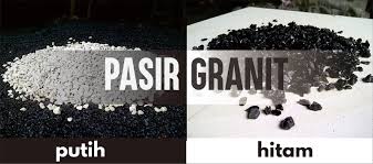 Tanah hitam asli masih berakar original black topsoil for planting. Jual Pasir Granit Hitam Dan Putih Murah Di Jakarta Tangerang Jual Batu Alam Murah Tangerang Dan Jakarta Batukoral Com