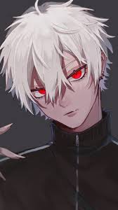 日暮 on twitter white hair anime guy anime art dark evil anime