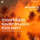 Sunset Splash X Innerbloom Pool Party - 10 Jan 2026 event image