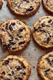 Salted Chocolate Chunk Shortbread Cookies Recipe Recipe Popular Cookies Baking Desserts