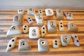 Wood Climbing Holds Poplar Smooth Finish Climbing Holds Diy Climbing Wall Climbing