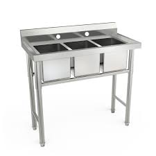 ubesgoo 3 compartment stainless steel