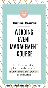 Wedding Planner Engaged Wedding Planner Academy Wedding Planner Business Event Management Courses Wedding Planner Course