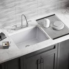 black granite composite kitchen sink