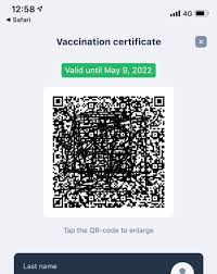 An mobile app, named covidsafebe, will also be available on android and ios for digitally requesting a vaccination certificate, a test certificate and a certificate of recovery after authentication of the identity. Fyfmcbhcj9rh0m