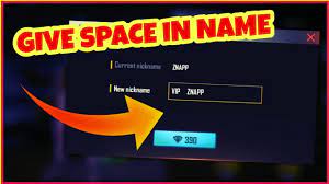 Random free fire name generator is quite easy to use, you need to. How To Give Space In Freefire Name Make Name With Space Znapp Gaming Youtube