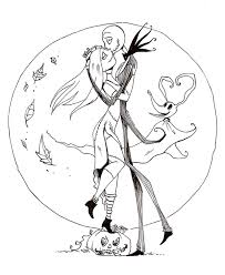 Zero with pumpkin on the nose. Pin On Movies And Tv Show Coloring Pages