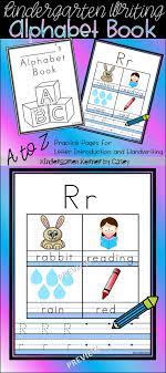 Alphabet Handwriting Book Phonics Kindergarten Writing Distance Learning Packets Spelling And Handwriting Handwriting Books Kindergarten Writing