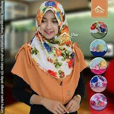 Check spelling or type a new query. Jilbab Kombinasi Motif Bunga Dan Polos Bahan Buble Crepe Luqihijab Selendang Jilbab Cantik