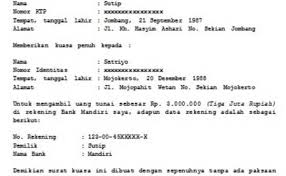 Jika anda tidak memiliki kesempatan untuk merawat dan. Contoh Surat Kuasa Sertifikat Tanah Untuk Pinjaman Bank Cute766