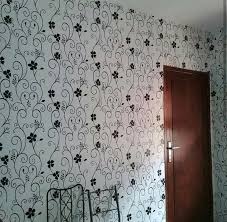 Keren tangan ditarik pola dekoratif elemen hewan laut. Jual Wallpaper Stiker Dinding Bunga Hitam Putih 411 Di Lapak Daster Cikarang Bukalapak
