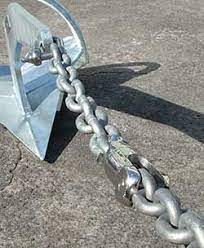 Popular Inline Type Swivel Installed With A Few Links Of Chain Between It And The Anchor Boat Anchor Sailboat Restoration Boat Wiring