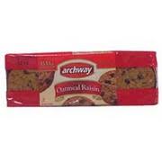 Archway cookies, oatmeal raisin classic soft, 9.25 oz. Archway Home Style Cookies Classic Oatmeal Raisin Big Batch Calories Nutrition Analysis More Fooducate