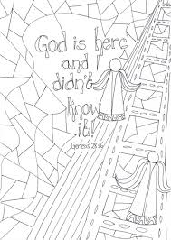 Print version (pdf) this month's featured fun and games. Reflective Colouring Sheet Jacob S Ladder The Well Creative Children S Ministry