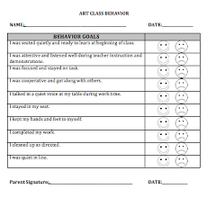 The Smartteacher Resource Individual Behavior Chart