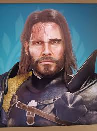 The Hound in armor from Game of Thrones