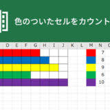 Excelで色付きセル 塗りつぶしたセル をカウントする方法 Nakoのitノート