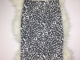 Black And White Cheetah Print Skirt Lularoe Cassie Skirt Medium Snow Leopard Cheetah Black White Animal Print Cassie Skirt Cassie Skirt Lularoe Skirts