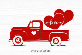 Download Valentines Vintage Truck Valentines Day Svg Love Svg 176198 Svgs Design Bundles