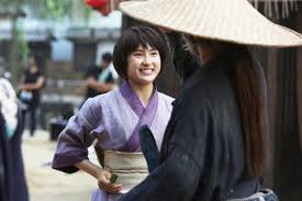 Kenshin's first scene has him watching a kabuki play where the villain is pretty obviously a hammy expy of himself, but he just sits and laughs with the rest of the audience. Rurouni Kenshin Part Ii Kyoto Inferno 2014 Imdb