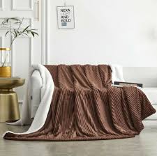 بطانية خفيفة مخمل وفرو مزدوج ريلاس blanket velvet blanket four seasons