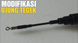 Tutorial Membuat Joran Casting Dari Tegek Homemade By Hanif Fishing Joy