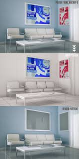 Interior Mock Up Vol 6 Interior Interior Rendering Mockup