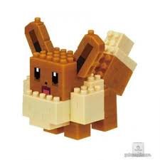 Pokemon Center 2018 Pokemon Quest Nano Block Eevee Figure Lego Pokemon Pokemon Eevee