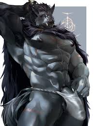 Blaidd's jawful- taking every inch with pleasure and pain