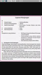Laporan antara pekerjaan ded pembangunan mushalla/rumah ibadah kawasan kia ladong ini dimaksudkan sebagai monitoring pelaksanaan kegiatan perencanaan dan sebagai wadah koordinasi antara pengguna dan. Contoh Format Laporan Kunjungan Brainly Co Id