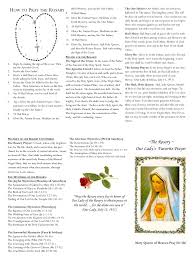 Article by ave maria press. 10 Best Printable Rosary Pamphlet Fold Printablee Com
