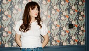 Zooey Deschanel Shares Her Favorite Clean Skin-Care and Bang Tips
